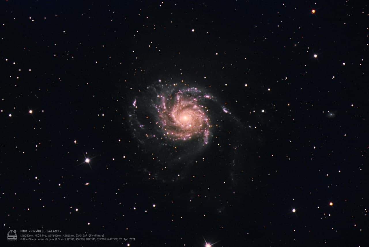 Галактика "Вертушка" (M 101)