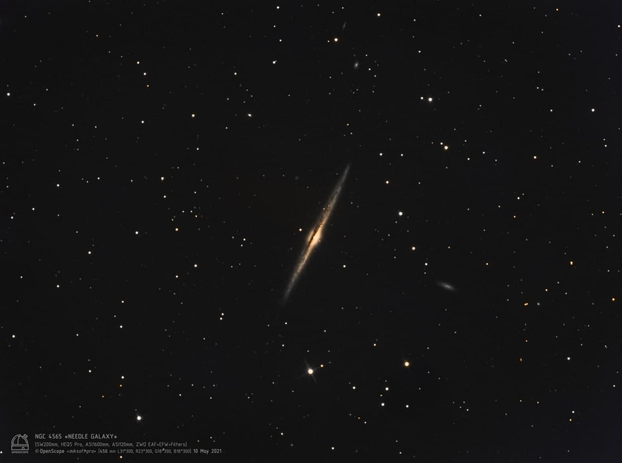Галактика "Игла" (NGC 4565)