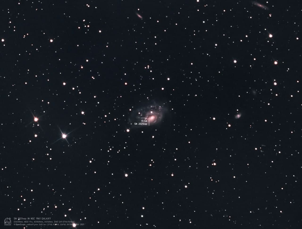 Спиральная галактика (NGC 1961)